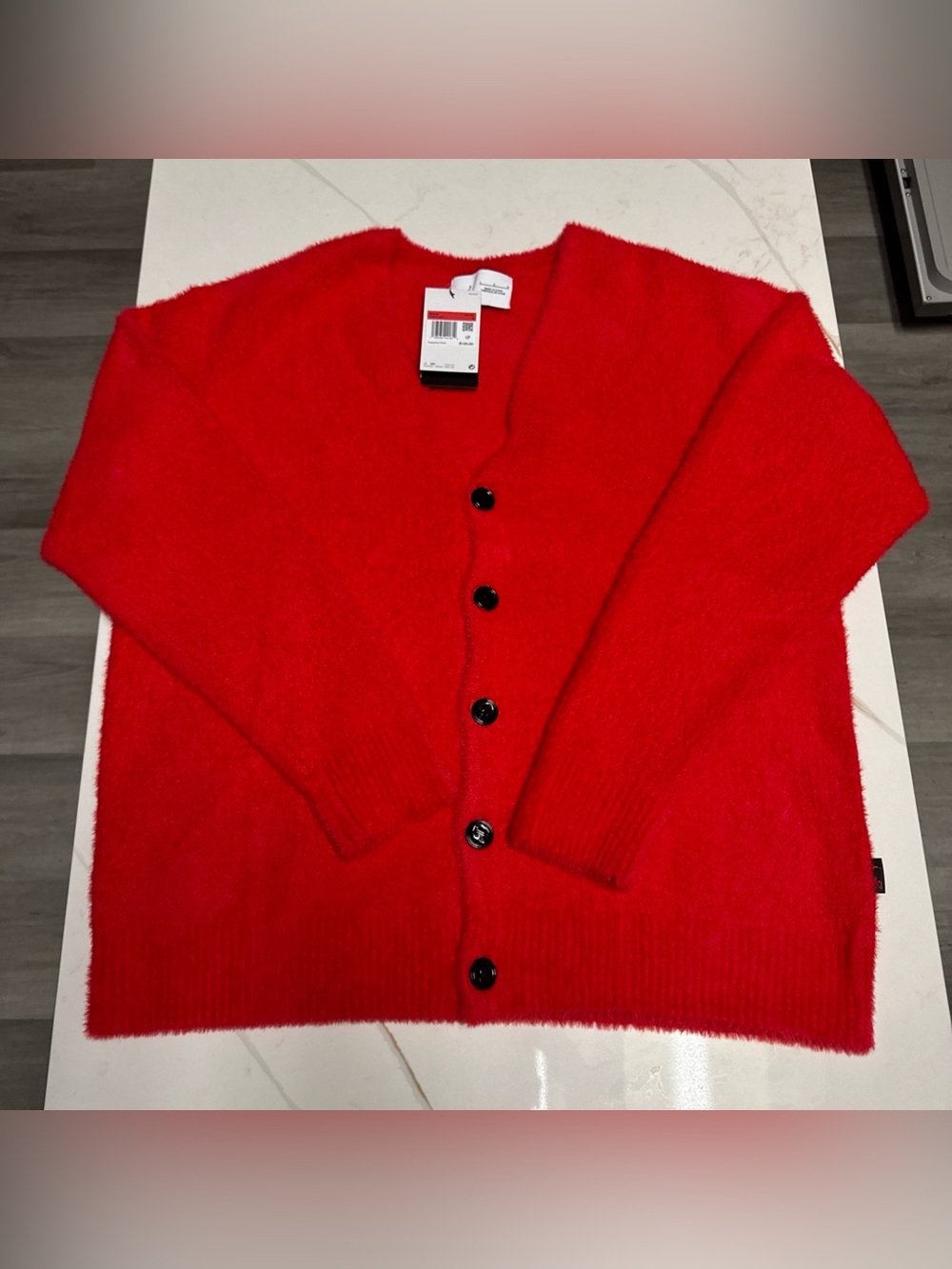 Nike Air Jordan Tatum Cardigan Sweater Red IH0612-657 Men’s Size Large